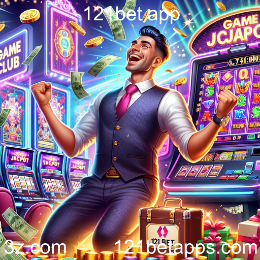 Descubra a Emoção dos Jackpots no 121bet App